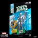 Коллекционная фигура Серебряный Серфер Silver Surfer #1 Marvel Legends Silver Surfer