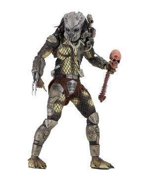 Коллекционная фигура Хищник охотник джунглей NECA Predator 30th Anniversary Jungle Hunter Masked (Prototype)