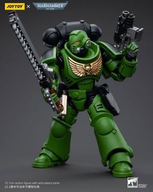 Колекційна фігура Піхотинець Саламандрів Warhammer 40k Salamanders Intercessors Brother Haecule 1/18