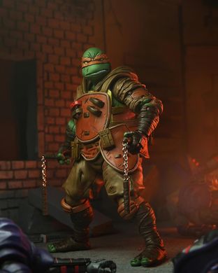 Колекційна фігура Мікеланджело зі спогаду Teenage Mutant Ninja Turtles: The Last Ronin Ultimate Flashback Michelangelo