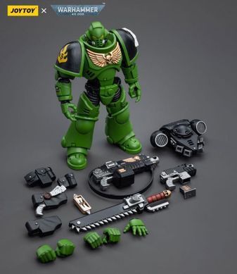 Колекційна фігура Піхотинець Саламандрів Warhammer 40k Salamanders Intercessors Brother Haecule 1/18