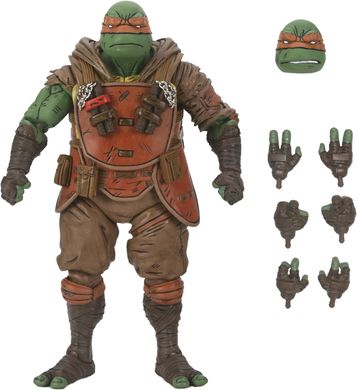 Коллекционная фигура Микеланджело из воспоминаний Teenage Mutant Ninja Turtles: The Last Ronin Ultimate Flashback Michelangelo