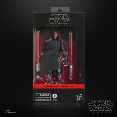 Коллекционная фигура Дарт Мол Star Wars: The Black Series Maul (Maul- Shadow Lord)