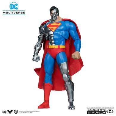 Колекційна фігура Супермен-кіборг DC Multiverse Cyborg Superman (Revenge Of The Green Lantern) GameStop Exclusive