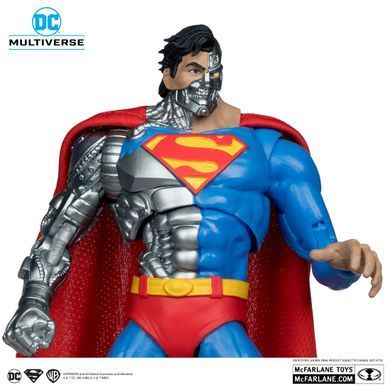 Колекційна фігура Супермен-кіборг DC Multiverse Cyborg Superman (Revenge Of The Green Lantern) GameStop Exclusive