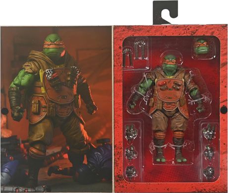 Коллекционная фигура Микеланджело из воспоминаний Teenage Mutant Ninja Turtles: The Last Ronin Ultimate Flashback Michelangelo