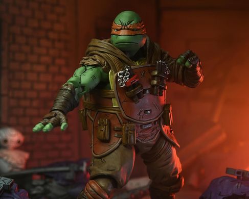 Коллекционная фигура Микеланджело из воспоминаний Teenage Mutant Ninja Turtles: The Last Ronin Ultimate Flashback Michelangelo