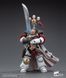 Колекційна фігура капітан Білих Шрамів Warhammer 40k White Scars Captain Kor'sarro Khan 1/18 JoyToy