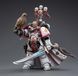 Колекційна фігура капітан Білих Шрамів Warhammer 40k White Scars Captain Kor'sarro Khan 1/18 JoyToy