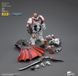 Колекційна фігура капітан Білих Шрамів Warhammer 40k White Scars Captain Kor'sarro Khan 1/18 JoyToy