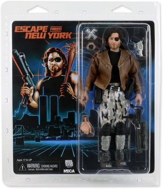 Колекційна фігура Снейк Плісскен Escape from New York – 8″ Clothed Figure – Snake Plissken