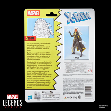 Коллекционная фигура Шторм Marvel Legends Storm X-Men Comics-Inspired (Target Exclusive)