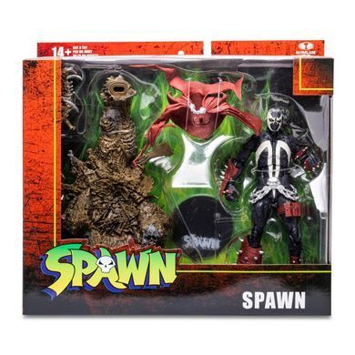 Коллекционная фигура Спаун на троне Deluxe Spawn and Throne Set