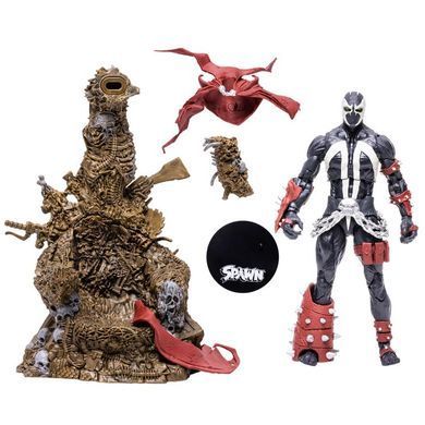 Коллекционная фигура Спаун на троне Deluxe Spawn and Throne Set