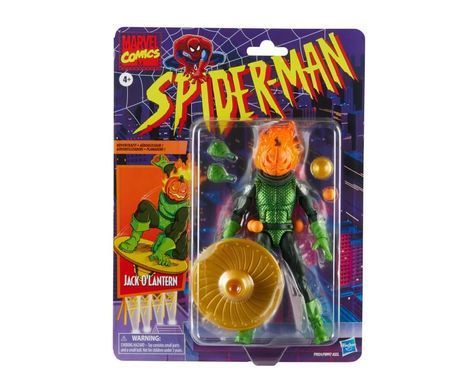 Коллекционная фигура Джек-фонарь Spider-Man Marvel Legends Retro Collection Jack O'Lantern
