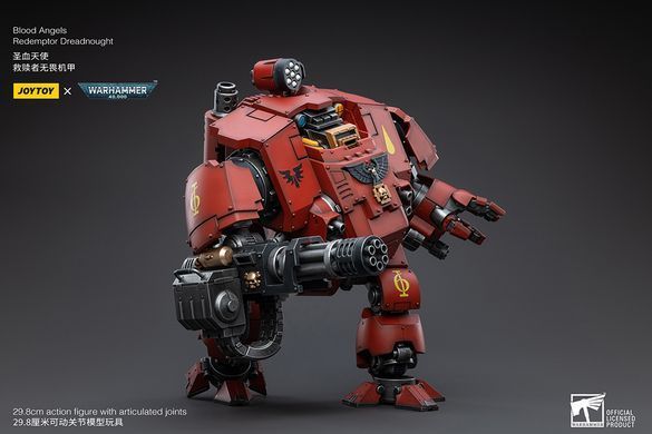 Колекційна фігура Дредноут Спокутник Кривавих Янголів Warhammer 40K Blood Angels Redemptor Dreadnought 1/18