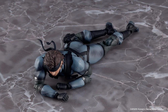 Коллекционная фигура Солид Снейк Metal Gear Solid 2: Sons of Liberty figma No.645 Solid Snake (MGS2 Ver. Updated Edition)