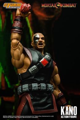 Коллекционная фигура Кано Мортал Комбат Mortal Kombat 1/12 Kano