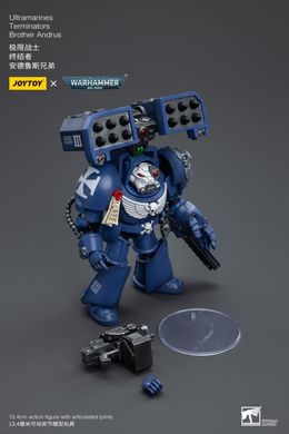 Колекційна фігура  Ультрамарин у броні Термінатора Warhammer 40K Ultramarines Terminators Brother Andrus 1/18