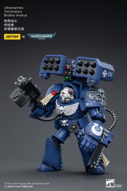 Колекційна фігура  Ультрамарин у броні Термінатора Warhammer 40K Ultramarines Terminators Brother Andrus 1/18