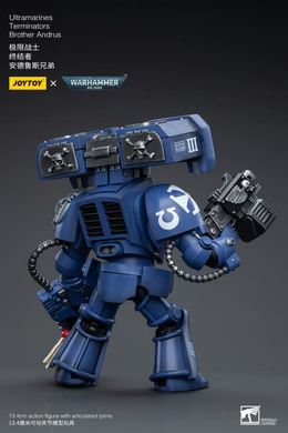 Колекційна фігура  Ультрамарин у броні Термінатора Warhammer 40K Ultramarines Terminators Brother Andrus 1/18