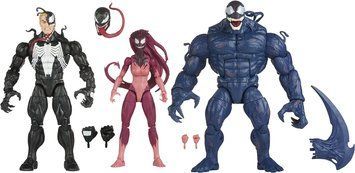 Комплект коллекционных фигур Веном, Райот, Эгони Marvel Legends Venom Multipack (Venom, Riot, Agony)