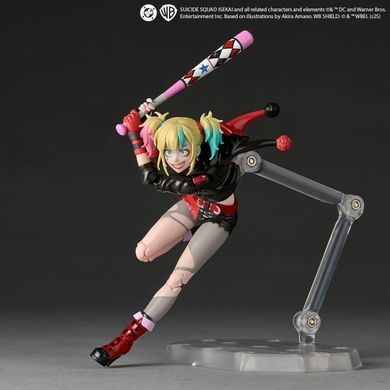 Колекційна фігура Гарлі Квінн Suicide Squad Isekai Amazing Yamaguchi Revoltech NR082 Harley Quinn