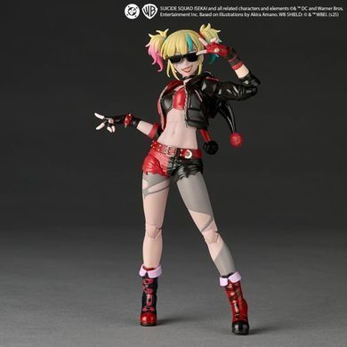 Колекційна фігура Гарлі Квінн Suicide Squad Isekai Amazing Yamaguchi Revoltech NR082 Harley Quinn