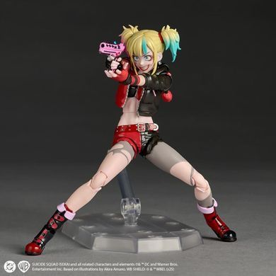 Колекційна фігура Гарлі Квінн Suicide Squad Isekai Amazing Yamaguchi Revoltech NR082 Harley Quinn