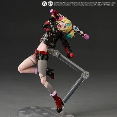 Колекційна фігура Гарлі Квінн Suicide Squad Isekai Amazing Yamaguchi Revoltech NR082 Harley Quinn