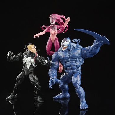 Комплект коллекционных фигур Веном, Райот, Эгони Marvel Legends Venom Multipack (Venom, Riot, Agony)