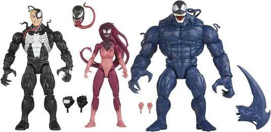 Купить Комплект коллекционных фигур Веном, Райот, Эгони Marvel