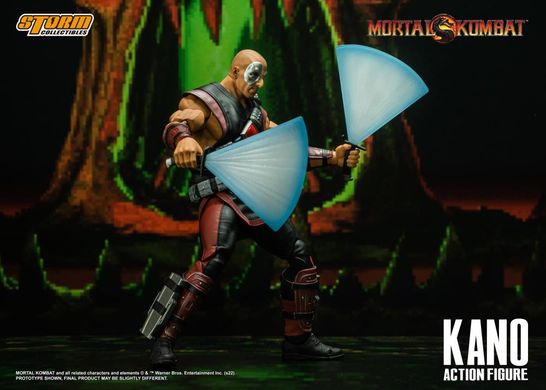 Коллекционная фигура Кано Мортал Комбат Mortal Kombat 1/12 Kano