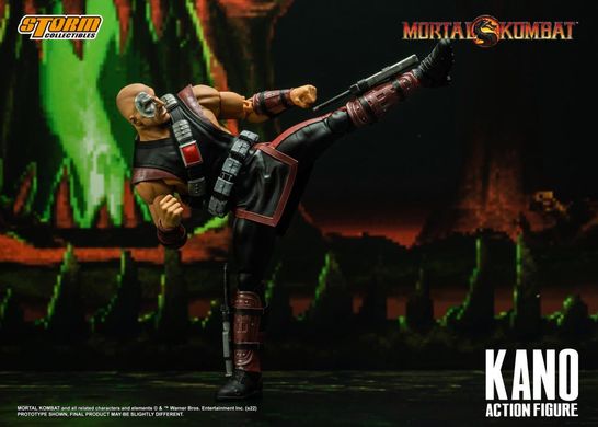 Коллекционная фигура Кано Мортал Комбат Mortal Kombat 1/12 Kano