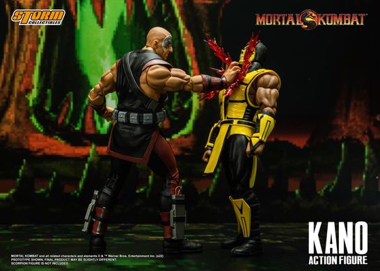 Коллекционная фигура Кано Мортал Комбат Mortal Kombat 1/12 Kano