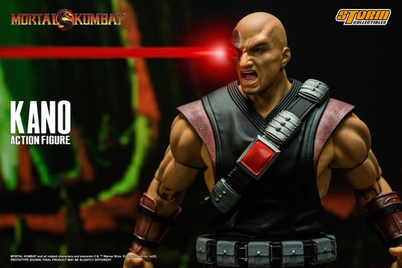 Коллекционная фигура Кано Мортал Комбат Mortal Kombat 1/12 Kano