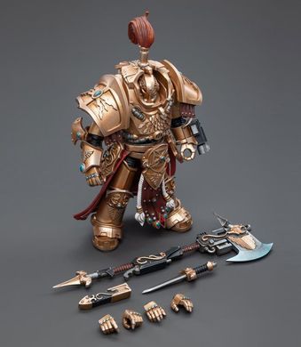 Колекційна фігура Адептус Кустодес JoyToy 1/18 Warhammer 40K Adeptus Custodes Allarus Custodian Osyr Archimaxes