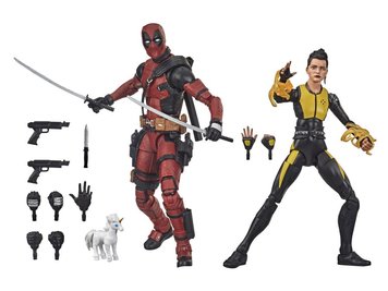 Набір колекційних фігур Дедпул та Боєголовка Marvel Legends Deadpool and Negasonic Teenage Warhead