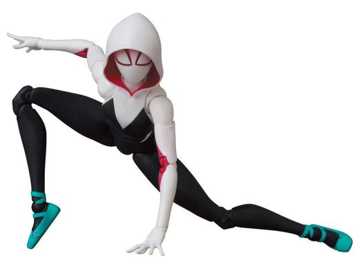 Коллекционная фигура Спайдер-Гвен и Спайдер-Хем Spider-Man: Into The Spider-Verse MAFEX No.134 Spider-Gwen & Spider-Ham