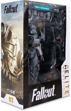 Коллекционная фигура Силовая броня Т-60 Fallout 76 McFarlane Elite Edition #3 T-60 Deluxe