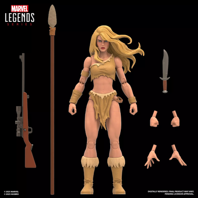 Комплект коллекционных фигур Саурон, Роуг и Шанна Marvel Legends Series Gamerverse Marvel SNAP Savage Land 3-Pack