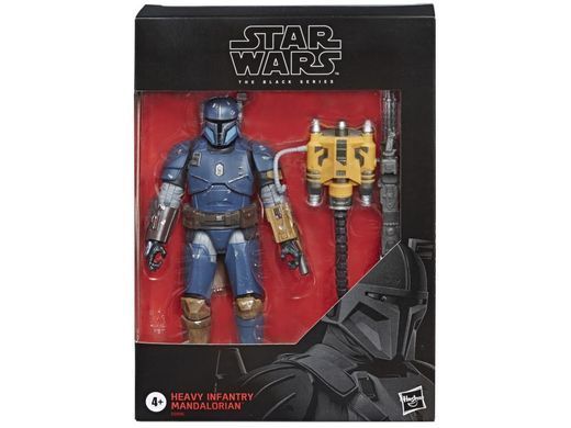 Колекційна фігура Важкоозброєний Мандалорець Star Wars The Black Series Heavy Infantry Mandalorian