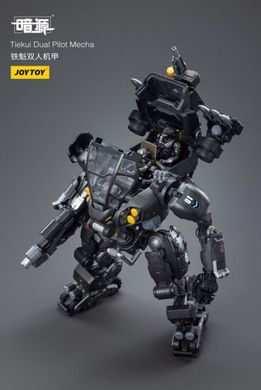 Колекційна фігура Чорний Меха з 2 пілотами Dark Source Tiekui Dual Pilot Mecha 1/25 Scale Mecha Figure Set JoyToy