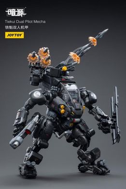 Колекційна фігура Чорний Меха з 2 пілотами Dark Source Tiekui Dual Pilot Mecha 1/25 Scale Mecha Figure Set JoyToy