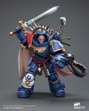 Колекційна фігура Капітан Ультрамаринів у Гравітаційній броні Warhammer 40k Ultramarines Captain in Gravis Armour 1/18 JoyToy