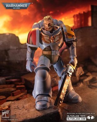 Колекційна фігура Космічний Вовк Сірий Мисливець Warhammer 40,000 Space Wolves Grey Hunter