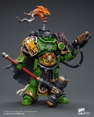 Колекційна фігура Капітан Саламандрів Warhammer 40k Salamanders Captain Adrax Agatone 1/18