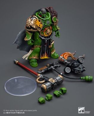 Колекційна фігура Капітан Саламандрів Warhammer 40k Salamanders Captain Adrax Agatone 1/18