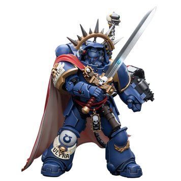 Колекційна фігура Капітан Ультрамаринів у Гравітаційній броні Warhammer 40k Ultramarines Captain in Gravis Armour 1/18 JoyToy