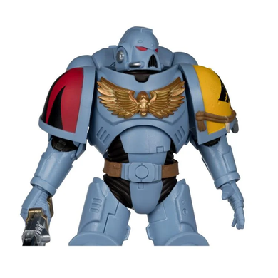 Колекційна фігура Космічний Вовк Сірий Мисливець Warhammer 40,000 Space Wolves Grey Hunter